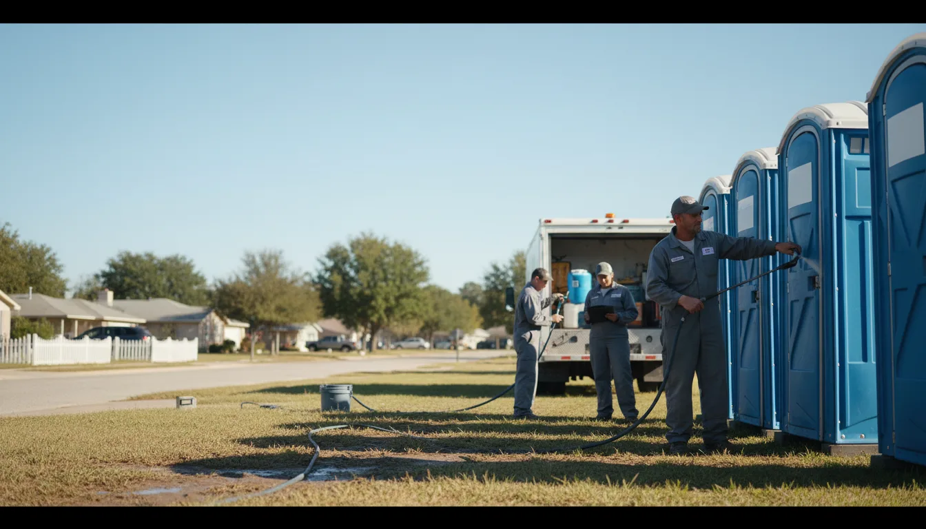 Long-Term Portable Toilet Rental in Stockbridge, GA near me